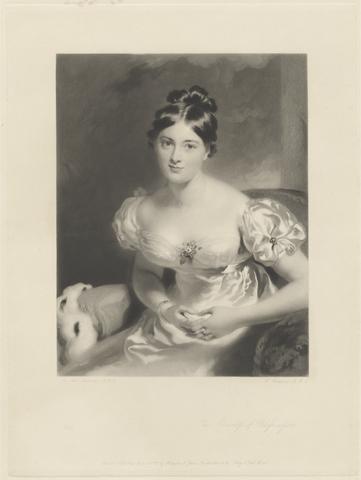 Samuel Cousins The Countess of Blessington