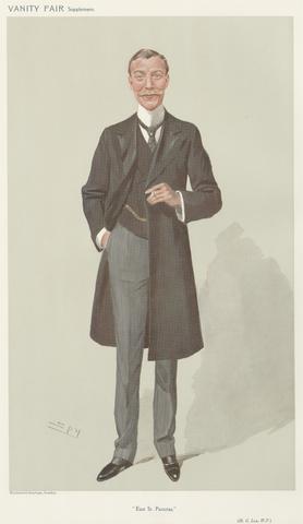 Leslie Matthew 'Spy' Ward Politicians - Vanity Fair. 'East St. Pancras.' Mr. Hugh Cecil. 23 October 1907