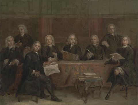 Joseph Highmore Study for a Group Portrait