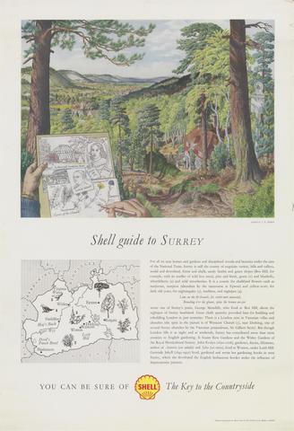 Stanley Roy Badmin Shell Guide to Surrey