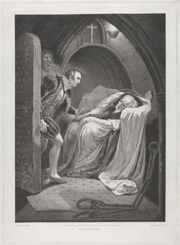 Robert Thew King Henry VI, Part I: Act II, Scene V, A Room in the Tower (The Death of Mortimer)