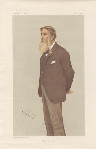 Leslie Matthew 'Spy' Ward Vanity Fair - Artists. 'The Graphics'. William Luson Thomas. 13 December 1894