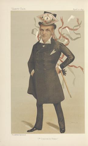Jean Baptiste Guth Vanity Fair: Royalty; 'I'er Conscrit de France', H.R.H. The Duke of Orleans, April 12, 1890