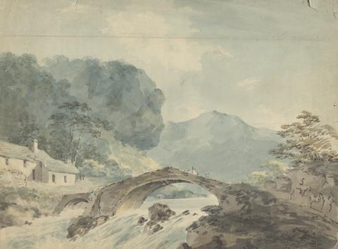 William Sawrey Gilpin Bridge Crossing River
