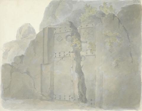 Sir Robert Smirke the younger Ancient Gateway in Ruins