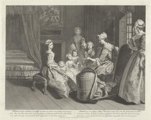 Guillaume Philippe Benoist Illustrations to Samuel Richardson's 'The Life of Pamela', illustrated by Joseph Highmore