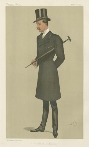 Leslie Matthew 'Spy' Ward Politicians - Vanity Fair - 'Treasurer of the Household'. Lord Walter Charles Gordon Lennox. February 27, 1892