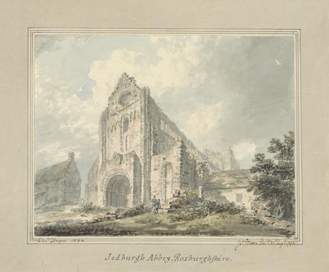 Edward Dayes Jedburgh Abbey, Roxburghshire