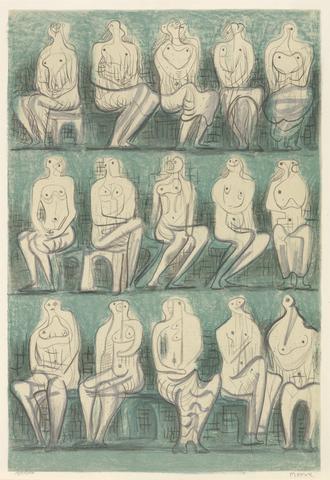 Henry Moore Seated Figures