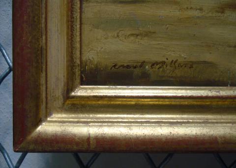 unknown framemaker British (?), Architectural Baroque moulding style frame