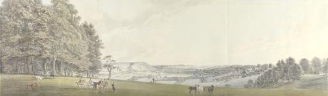 Thomas Sandby A View of Boxhill from Norbury Park, Surrey
