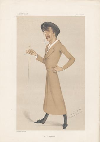 Leslie Matthew 'Spy' Ward Vanity Fair - Artists. 'a symphony'. Mr. James Abbott McNeill Whistler. 12 January 1878