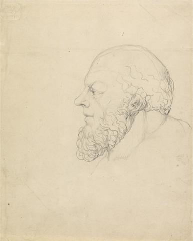 William Blake Socrates, a Visionary Head