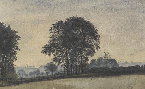 David Charles Read Landscape with Trees