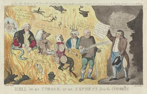 Hell in an Uproar: or an Express from the Committee