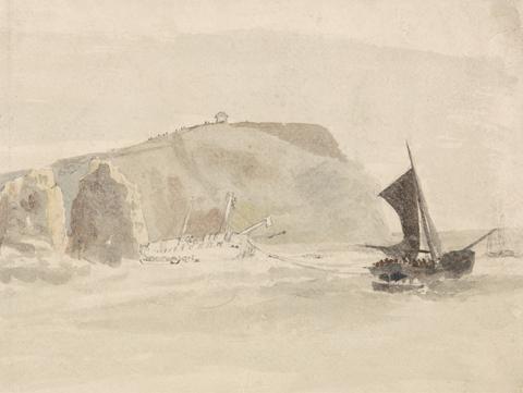 Peter DeWint Shipwreck off the Needles, Isle of Wight