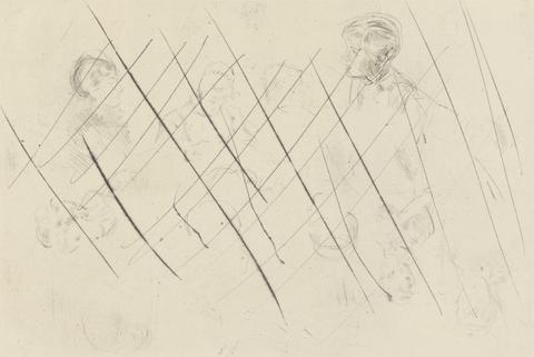 James McNeill Whistler Sketch of Heads