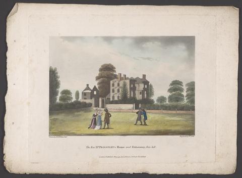 Witton, Philip Henry. Views of the ruins of the principal houses destroyed during the riots at Birmingham =