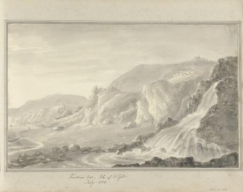 Amos Green Views in England, Scotland and Wales: Ventnor Cove, Isle of Wight, July 1804