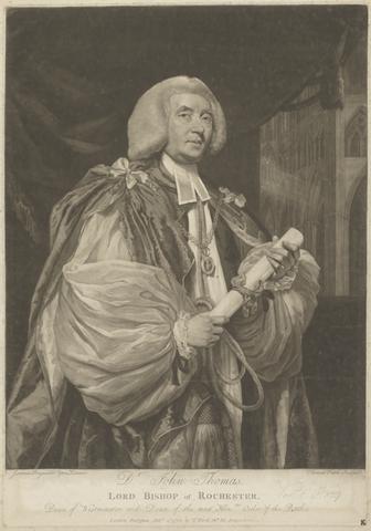 Thomas Park Dr. John Thomas, Lord Bishop of Rochester