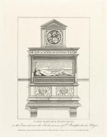 unknown artist Lord Darcie's Monument in St. Botolph's