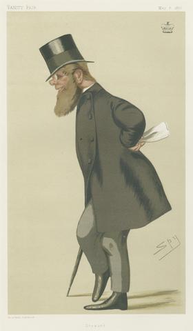 Leslie Matthew 'Spy' Ward Politicians - Vanity Fair. 'Steward'. Viscount Midleton. 6 May 1876