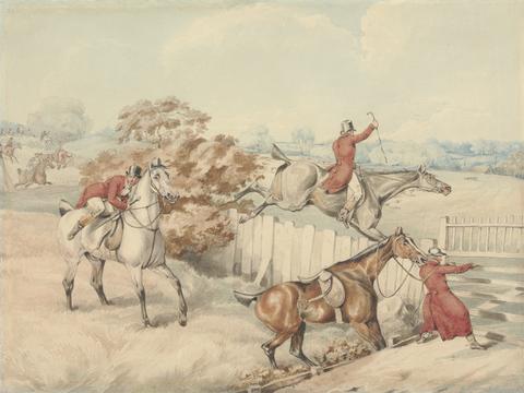 Henry Thomas Alken Foxhunting: The Leap