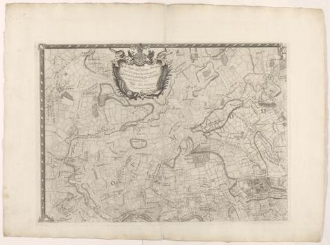 Rocque, John, -1762. The environs of London :