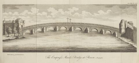 unknown artist The Empress Maud's Bridge at Rouen