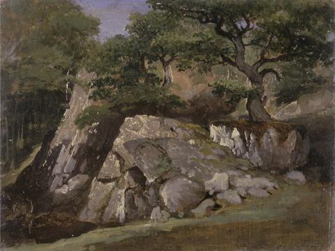 James Arthur O'Connor A View of the Valley of Rocks near Mittlach (Alsace)