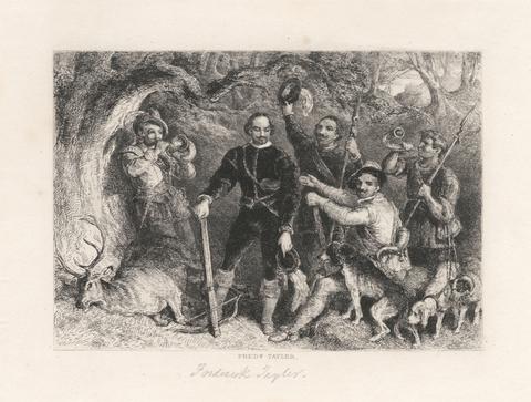 John Frederick Tayler Hunting Scene