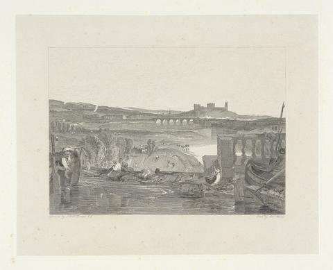 Robert Wallis Lancaster from the Aqueduct Bridge