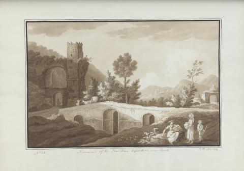 Sir Richard Colt Hoare Remains of the Claudian Aqueduct near Tivoli