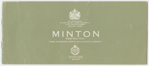 Mintons Ltd. Minton English bone china