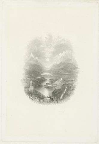 Edward Goodall A Swiss Valley (Vignette)