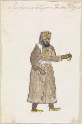 Sadanand Vyas A Jungum, a religious Hindu Beggar