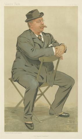 Leslie Matthew 'Spy' Ward Politicians - Vanity Fair. 'The Imperial Institute'. Sir John Richard Somers. Vine. 27 July 1893