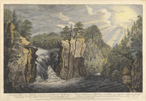 Paul Sandby RA A View of the Falls of the Passaic . . .