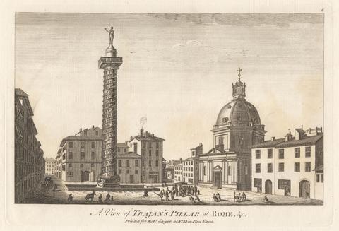 unknown artist A View of Trajan's Pillar at Rome &c.
