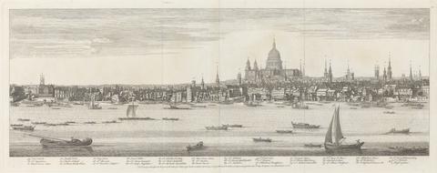 Samuel Buck Views of the Cities of Westminster and London taken from the Opposite Bank of the Thames