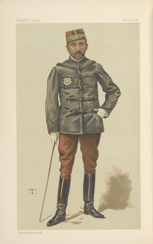 Theobald Chartran Vanity Fair: Military and Navy; 'La Revanche', General Georges Boulanger, March 12, 1887