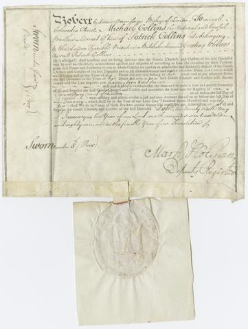 Will of Patrick Collins.