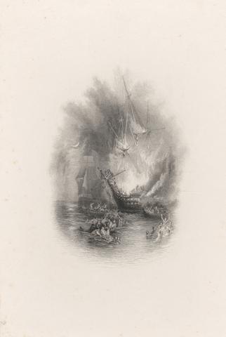 James T. Willmore Fire at Sea (vignette)