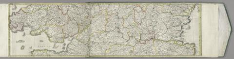 Saxton, Christopher, 1542?- cartographer. [The travellers guide :