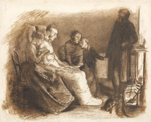 Sir John Everett Millais The Dying Man