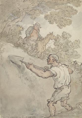 Thomas Rowlandson The Hedger and Ditcher