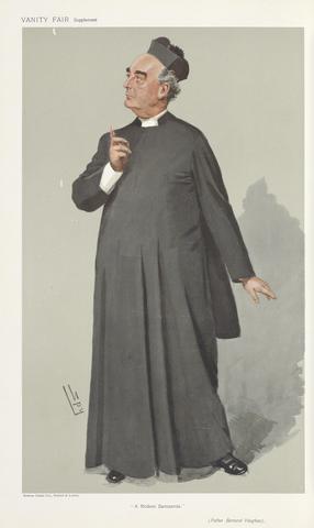 Leslie Matthew 'Spy' Ward Vanity Fair - Clergy. 'A Modern Savonarolo'. Father Bernard Vaughan. 30 January 1907