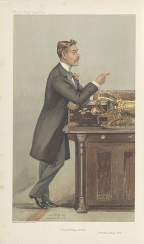 Leslie Matthew 'Spy' Ward Politicians - Vanity Fair - 'The Heritage of Wol'. The Rt. Hon. H.O. Armold-Forester. April 24 1905