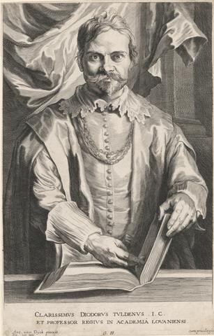 Pieter de Jode Clarissimus Diodorus Tuldenus I.C., et Professor Regius in Academia Louaniensi