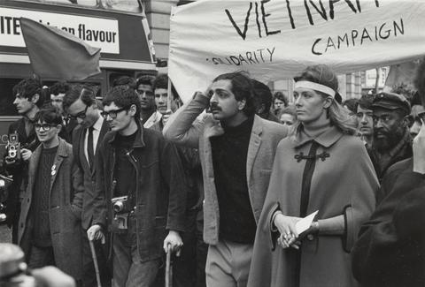 Lewis Morley Vanessa Redgrave and Tariq Ali at Protest March